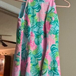 Lilly Pulitzer Kids Dress in Pink and Green